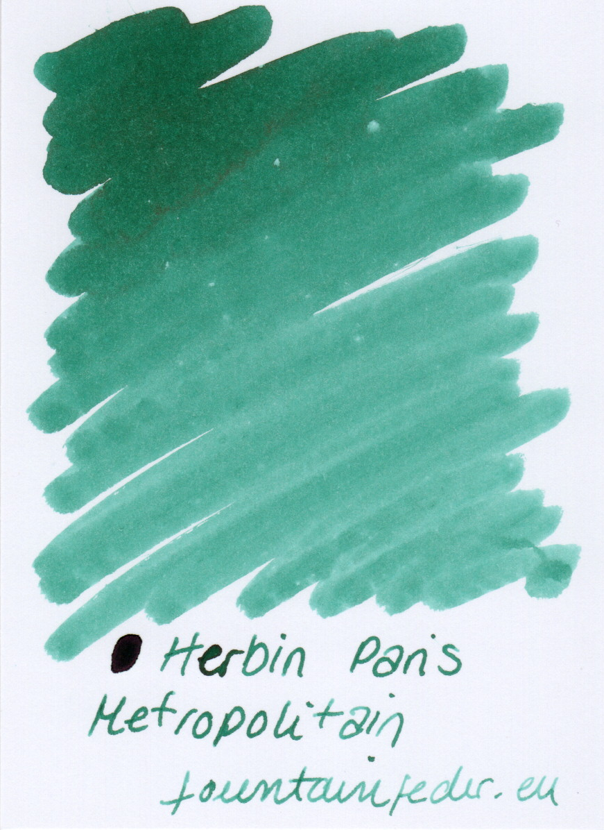 Jacques Herbin Colours of Paris - Metropolitain Ink Sample 2ml