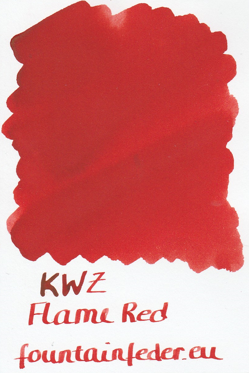 KWZ Flame Red Ink Sample 2ml    