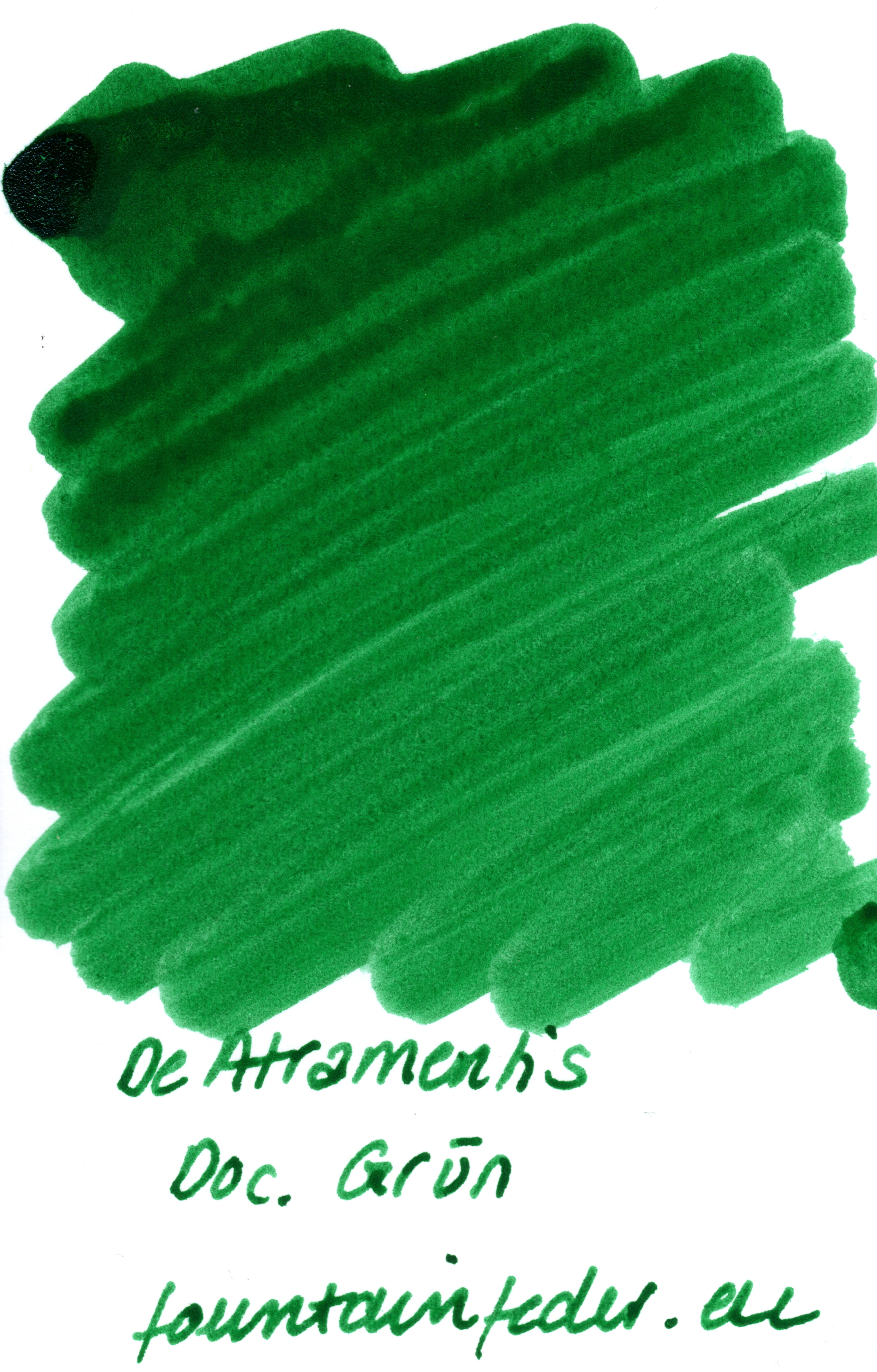 DeAtramentis Document Green - Ink Sample 2ml