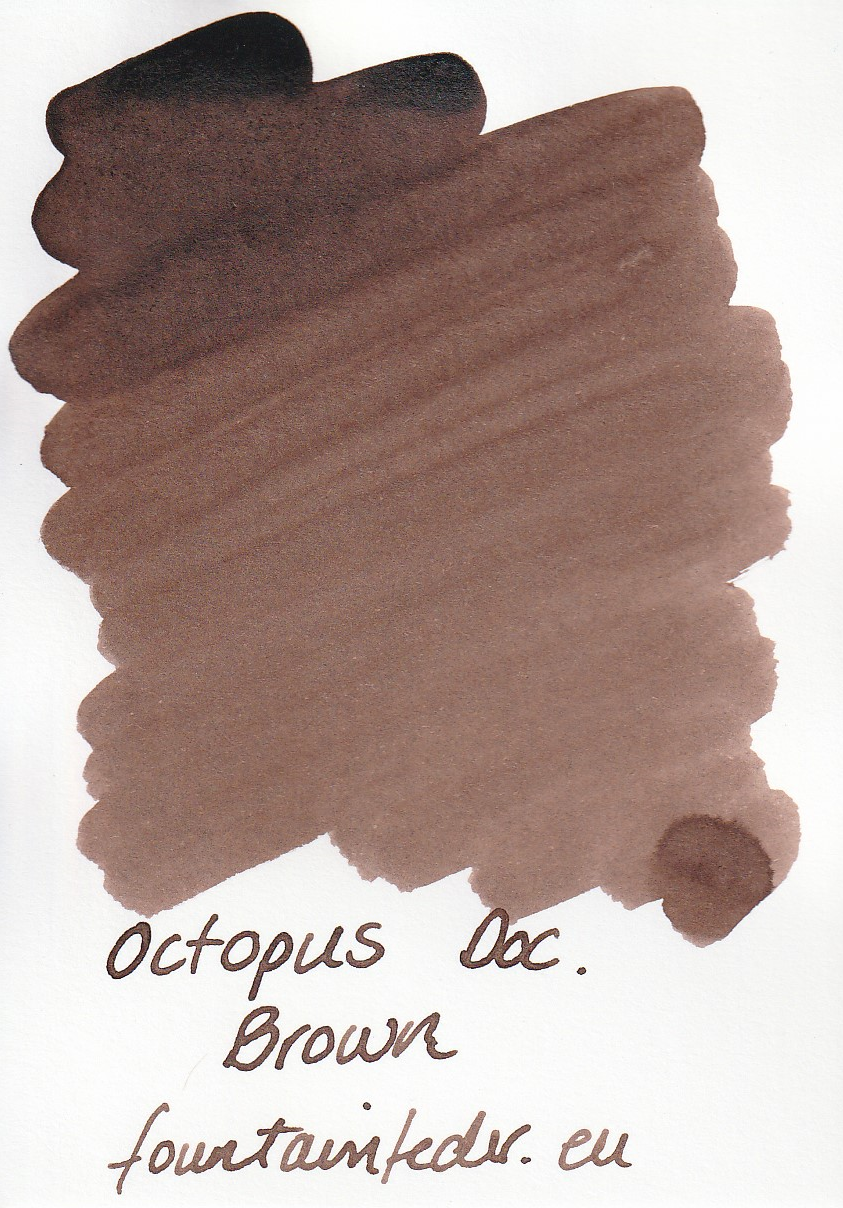 Octopus Ink Sample Octopus Document Brown Ink Sample 2ml