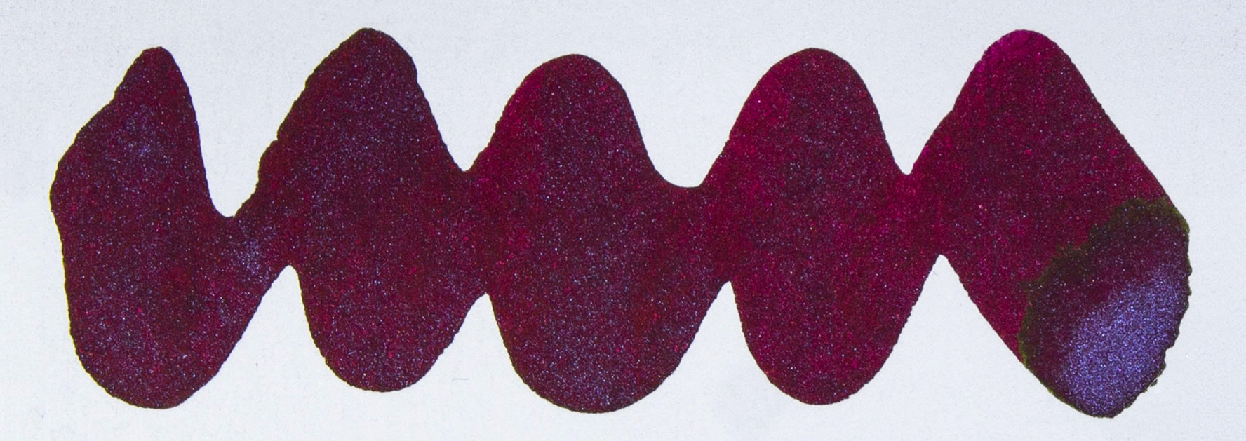 Diamine Inkvent Red Edition - All the Best Ink sample 2ml