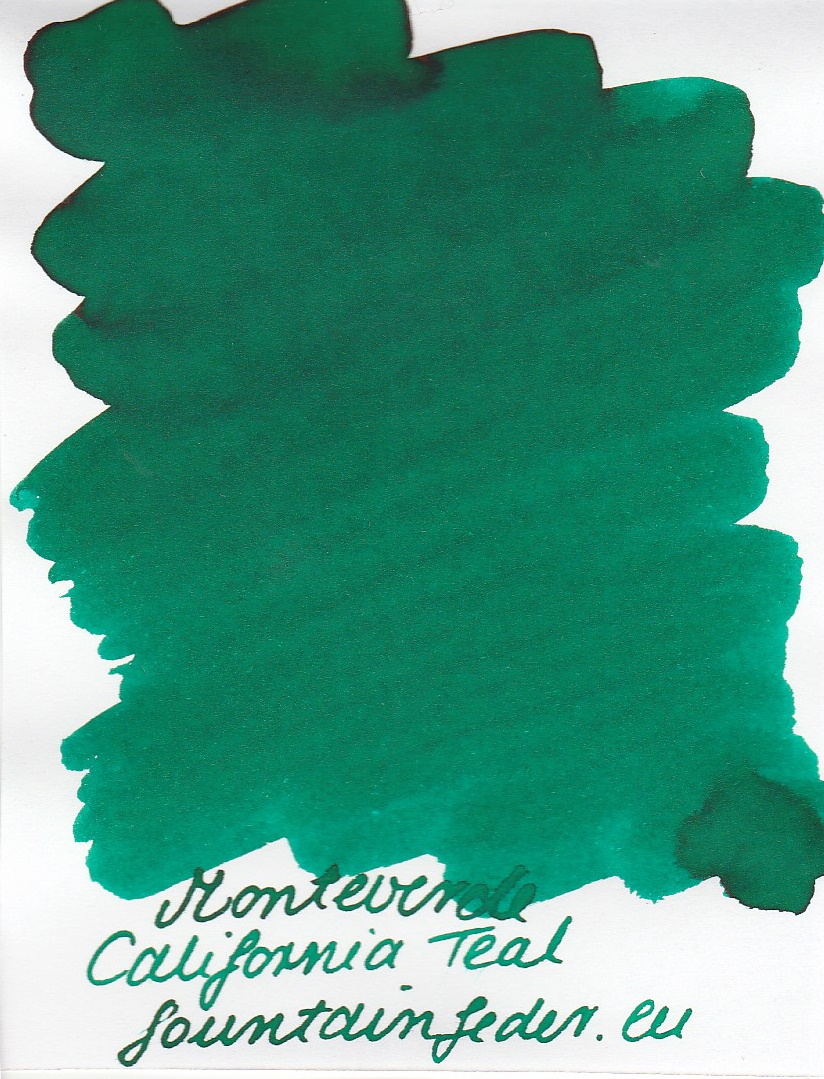 Monteverde  California Teal Ink Sample 2ml  