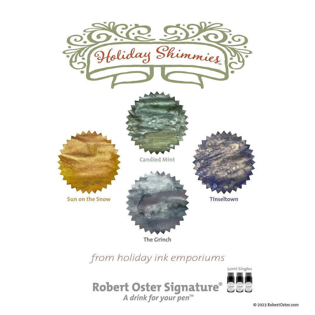 Robert Oster Holiday Shimmies - Sun on the Snow 50ml