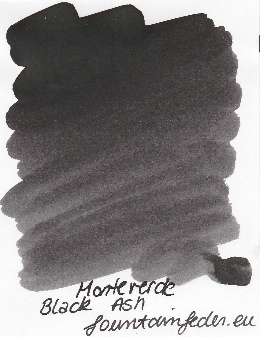 Monteverde  Black Ash Ink Sample 2ml  