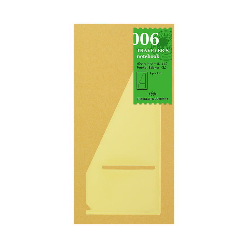 Traveler's Company 006 Pocket Sticker Large