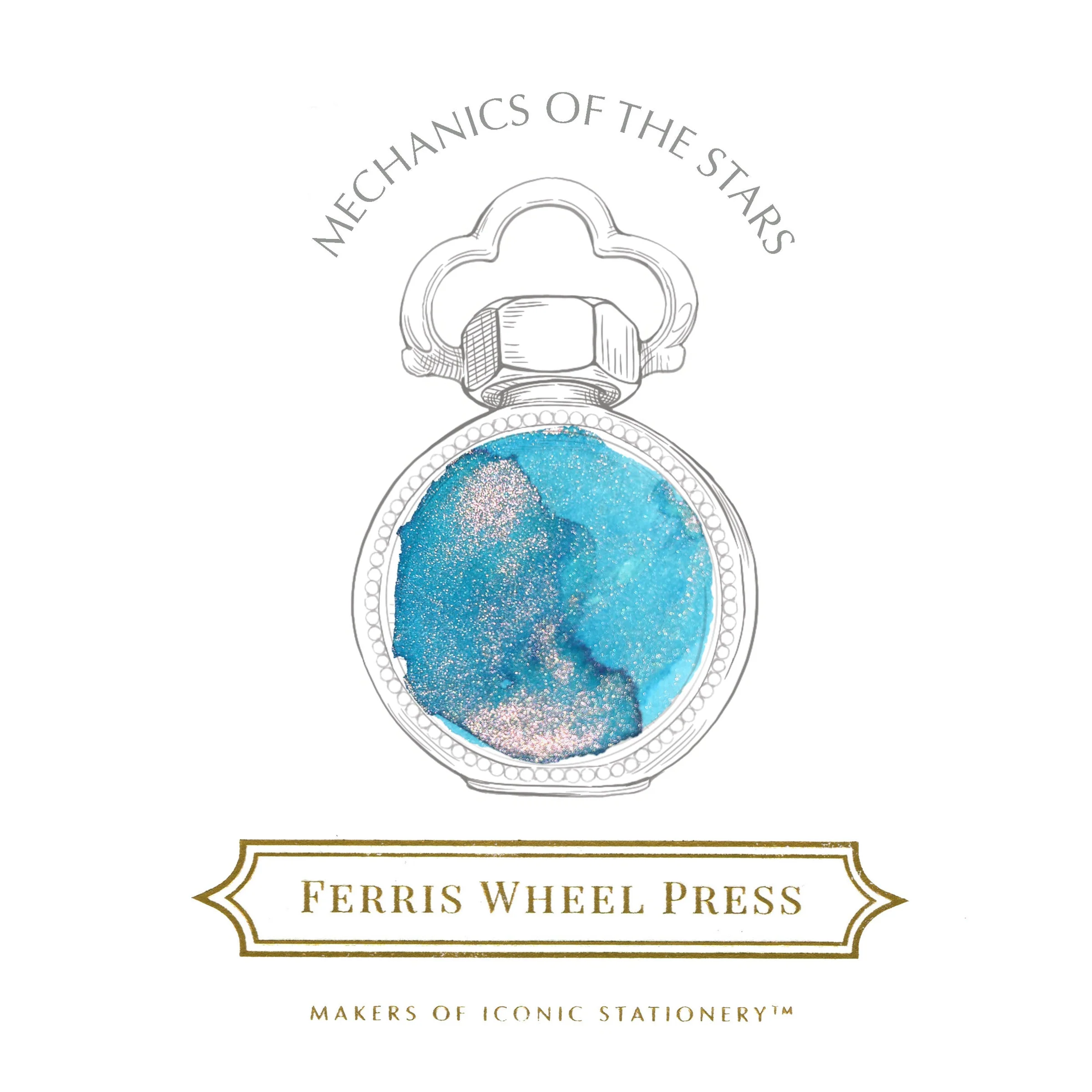 Ferris Wheel Press - Mechanics of the Stars Ink Sample 2ml