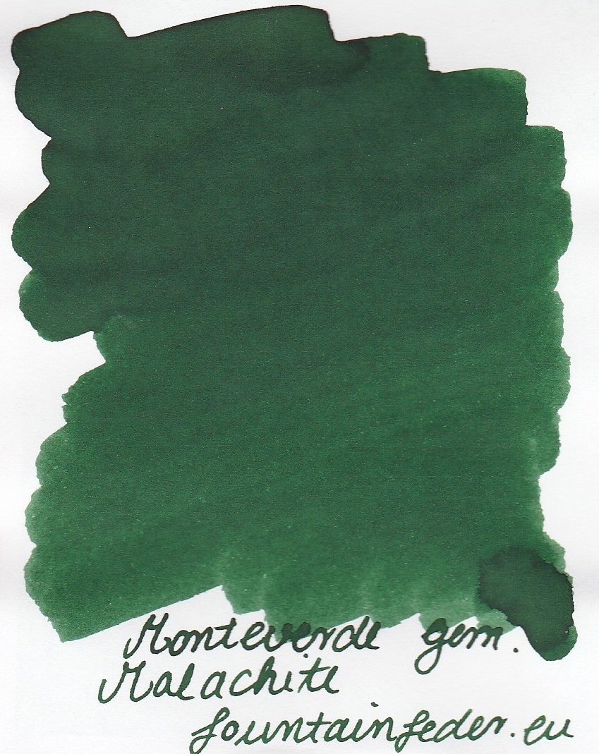 Monteverde Gemstone Malachite Ink Sample 2ml   