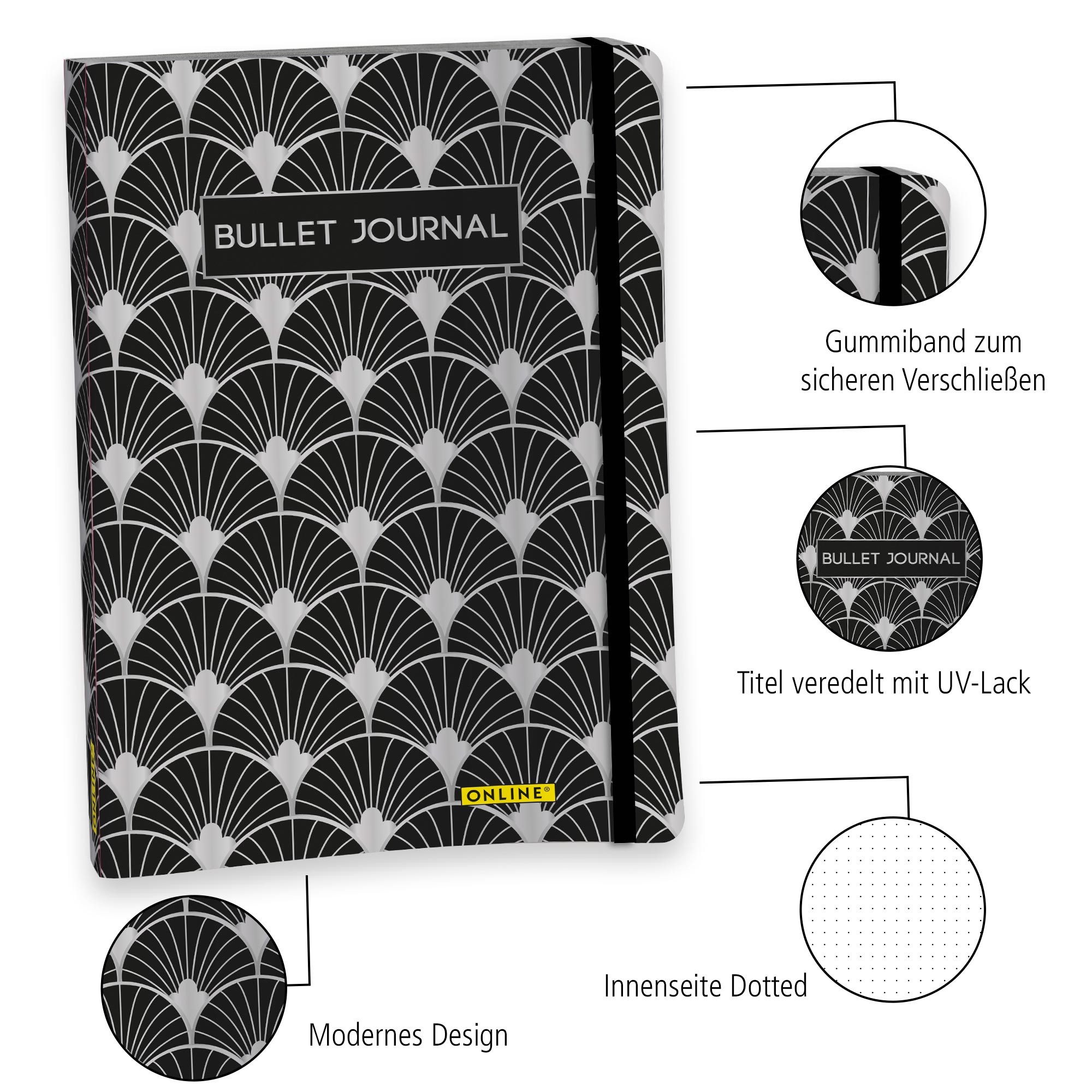 Online Bullet Journal A5 Dotted