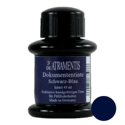 DeAtramentis Document Ink Blue Black 45ml 