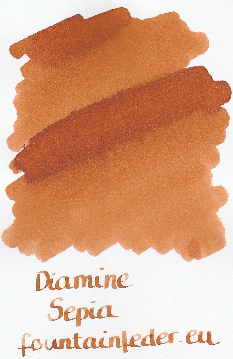 Diamine Sepia Ink Sample 2ml