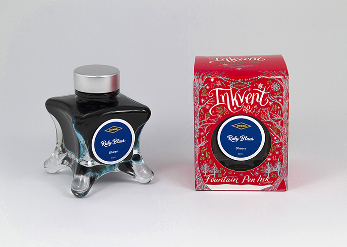 Diamine Inkvent Red Edition - Ruby Blues 50ml