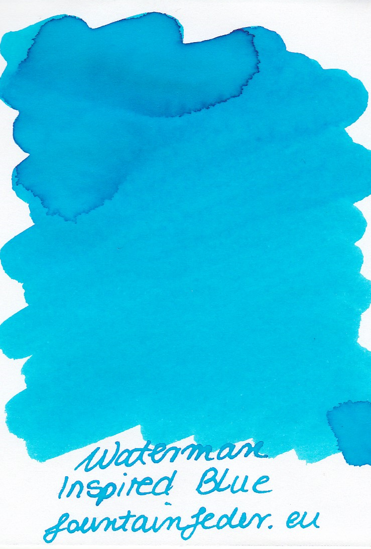 Waterman Inspired Blue Ink Sample 2ml   