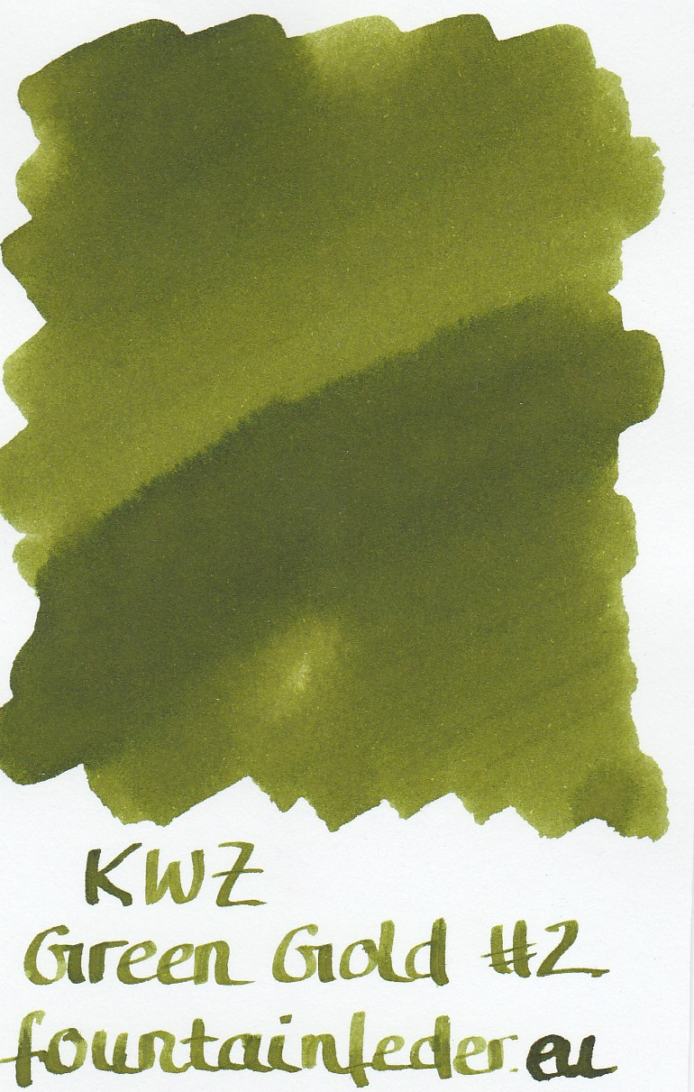 KWZ Green Gold 2 Ink Sample 2ml    