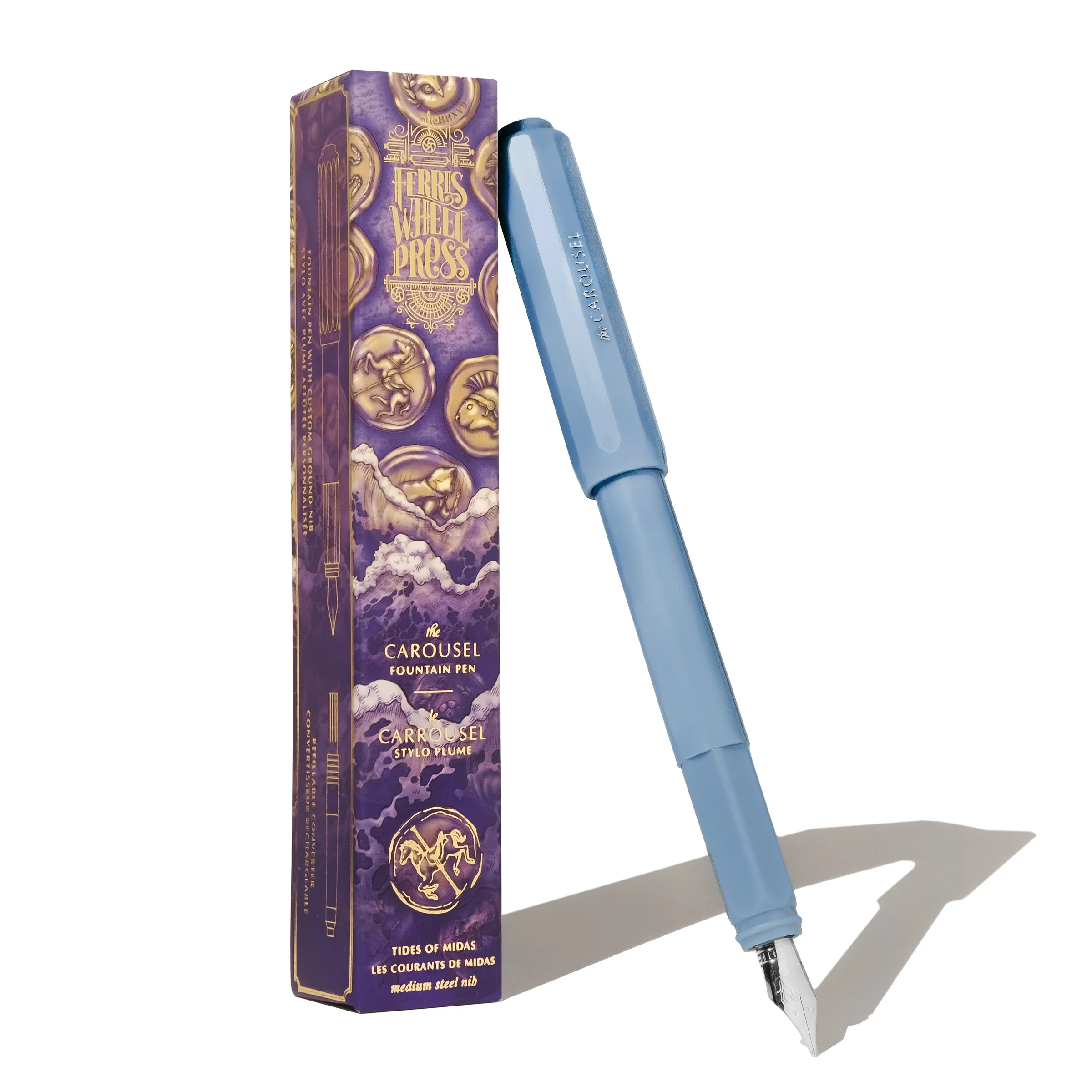 Ferris Wheel Press - The Carousel Fountain Pen - Tides of Midas