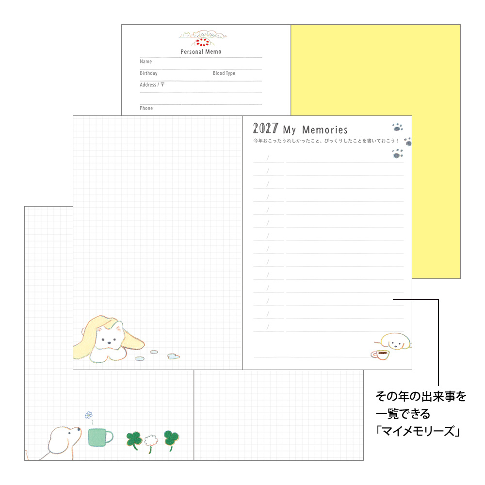 Midori Pocket Diary Mini 2027