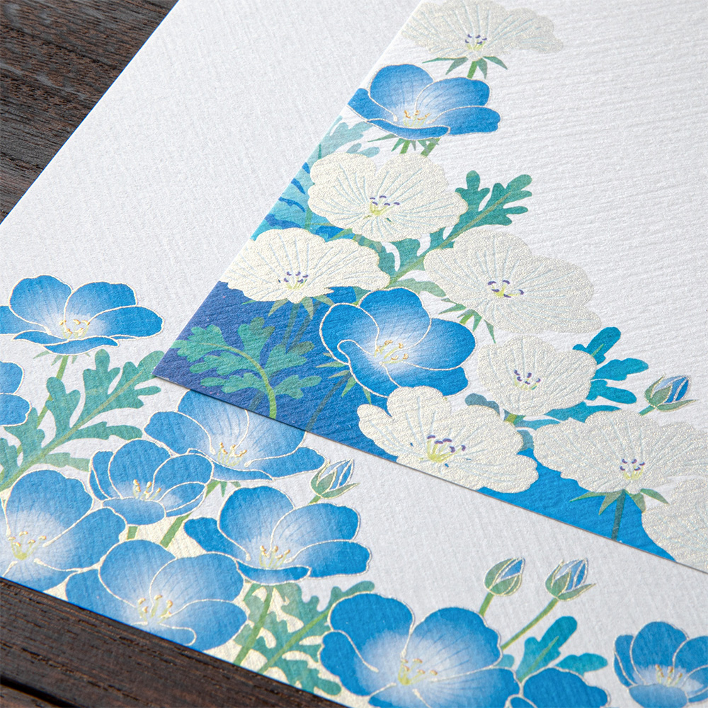 Midori Seasonal Stationery - Nemophila