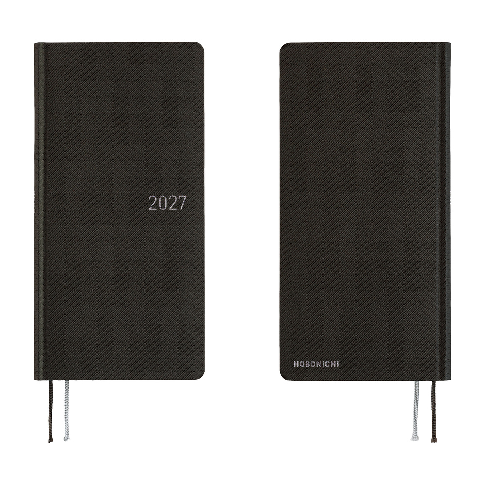 Hobonichi Weeks Paper Series: Black Argyle - 2027