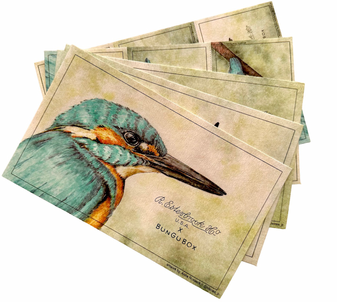 Esterbrook x Bungubox Kingfischer Blotter Paper