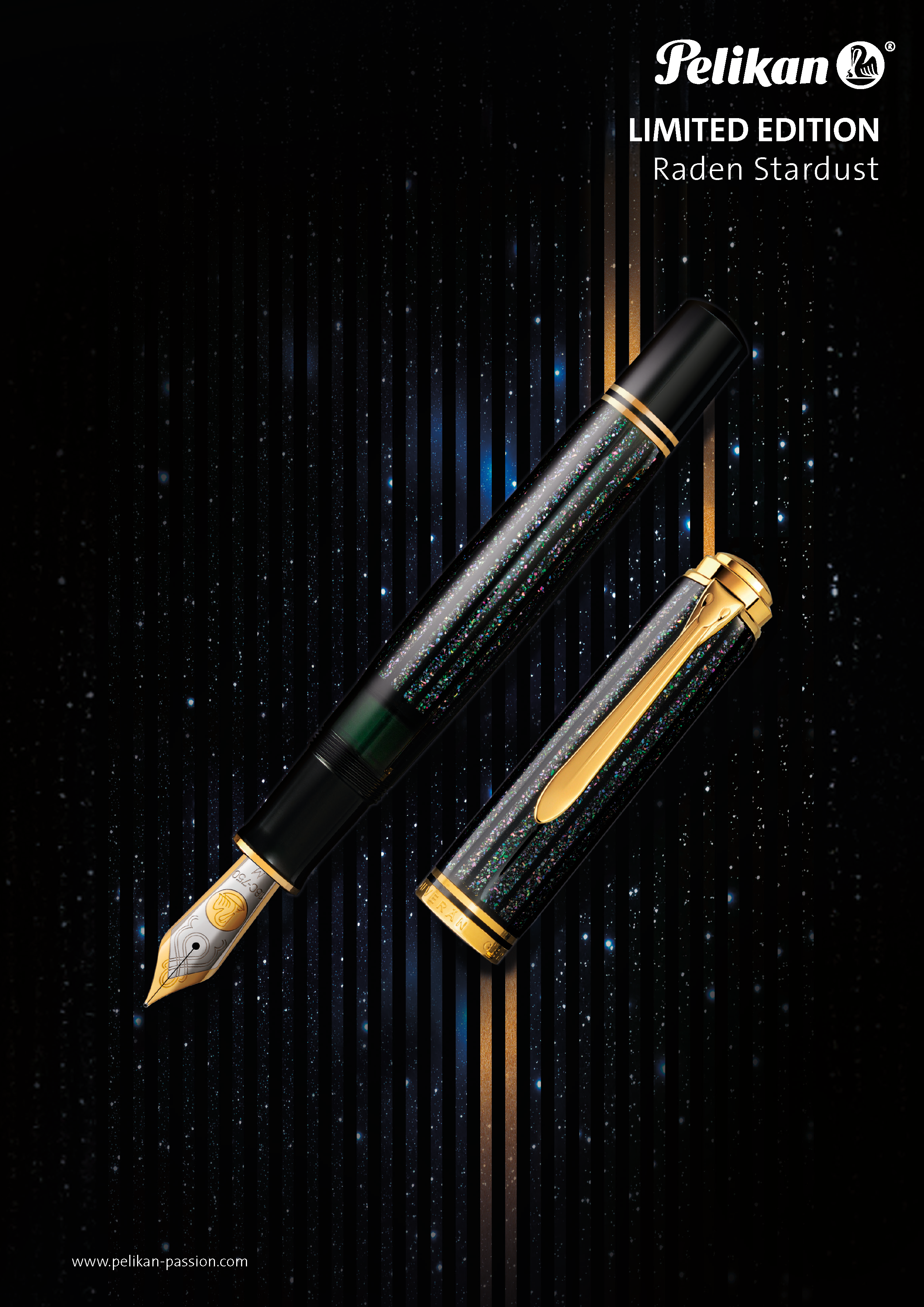 Pelikan Limited Edition Raden M1000 Stardust „Hoshikuzu“