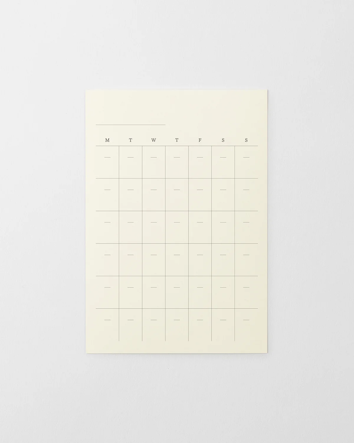 Midori MD Diary Sticker