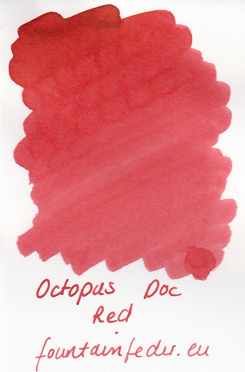 Octopus Document Ink - Red 30ml 