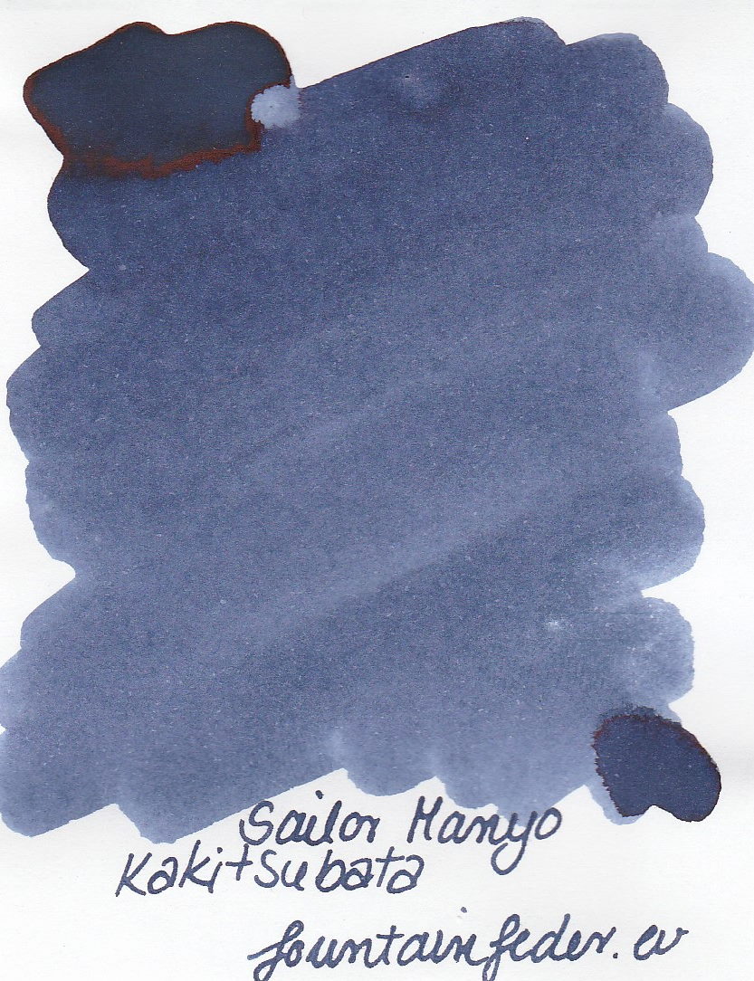 Sailor Manyo Kakitsubata Ink Sample 2ml