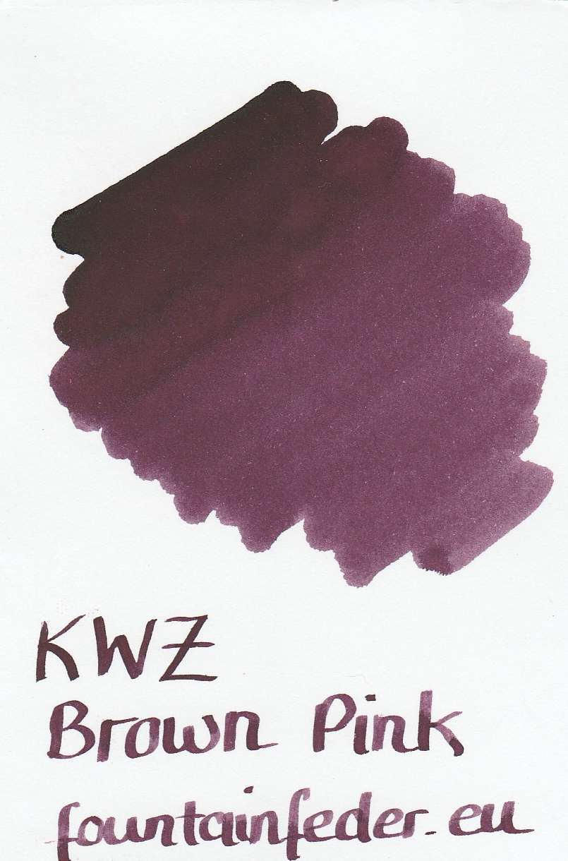 KWZ Brown Pink Ink Sample 2ml