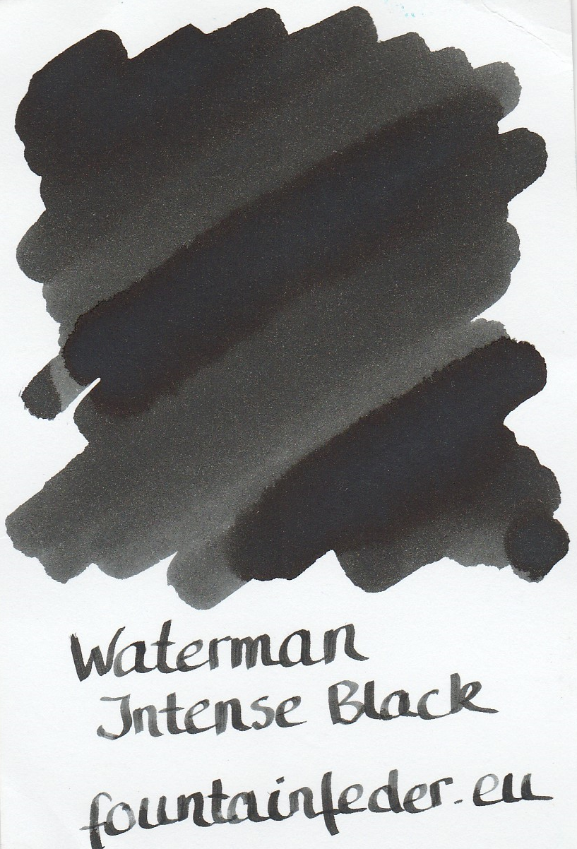 Waterman Intense Black Ink Sample 2ml    