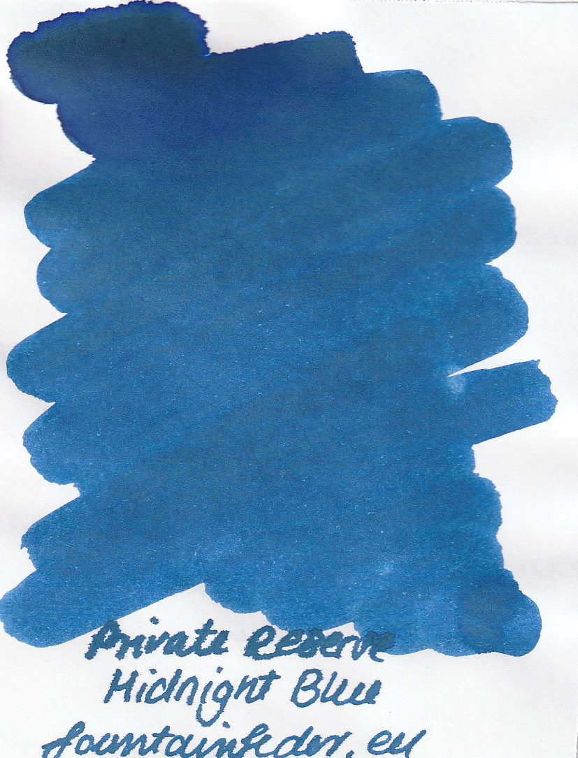 Private Reserve - Midnight Blue Ink Sample 2ml