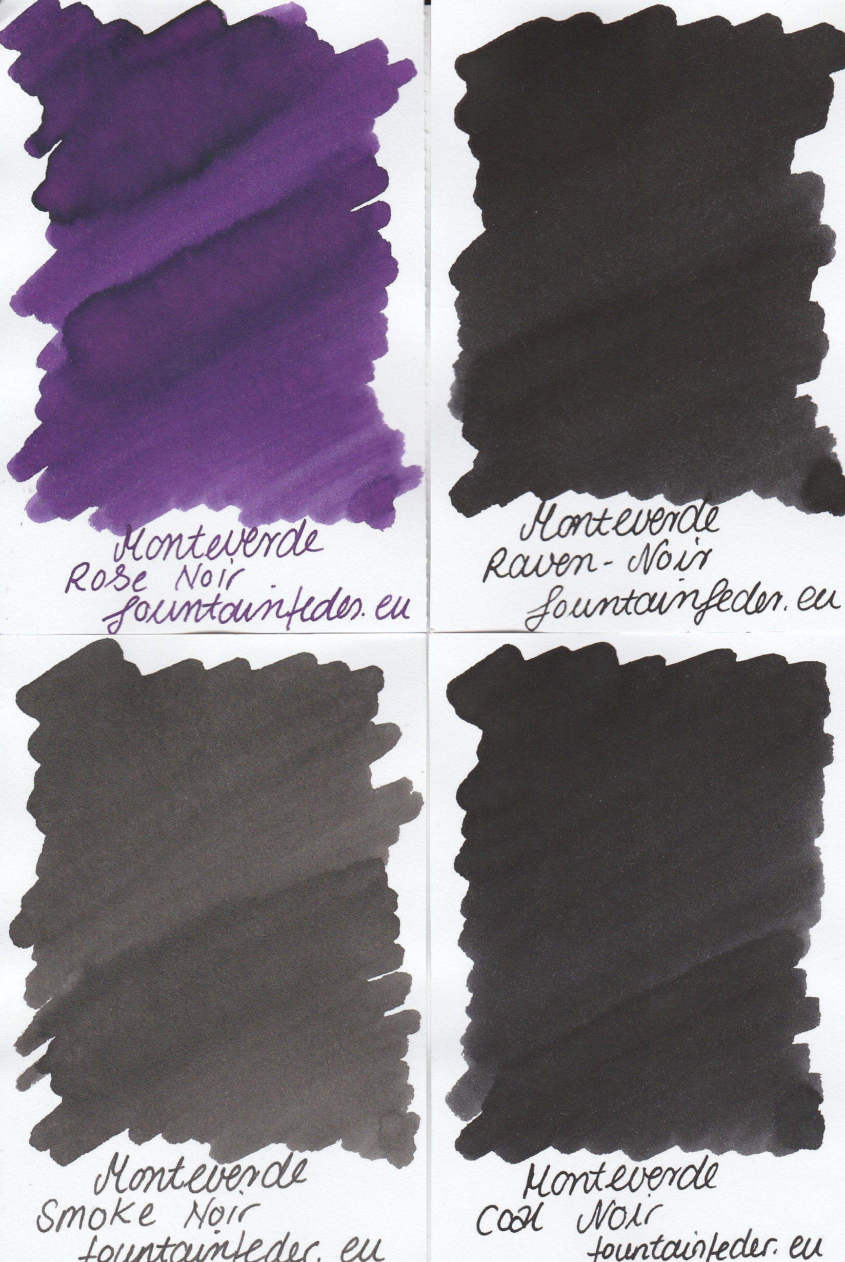 Monteverde Mercury Noir Ink Sample 2ml 