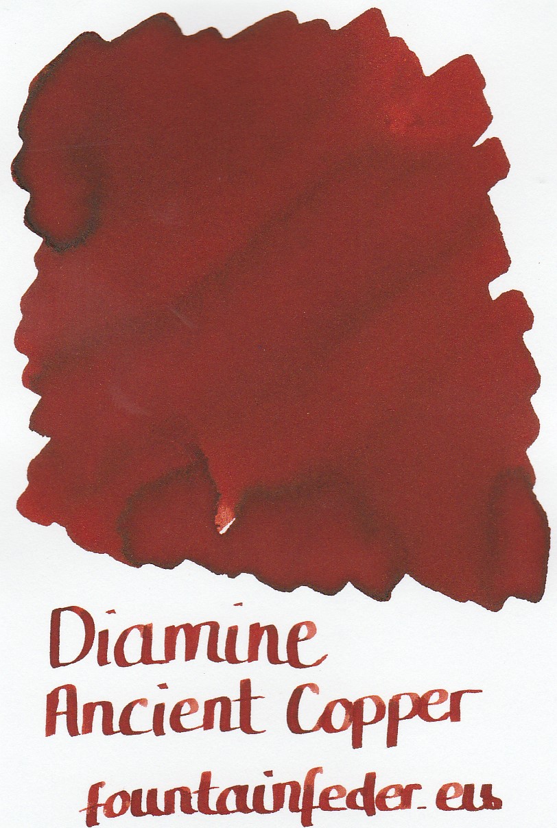 Diamine Ancient Copper Ink Sample 2ml