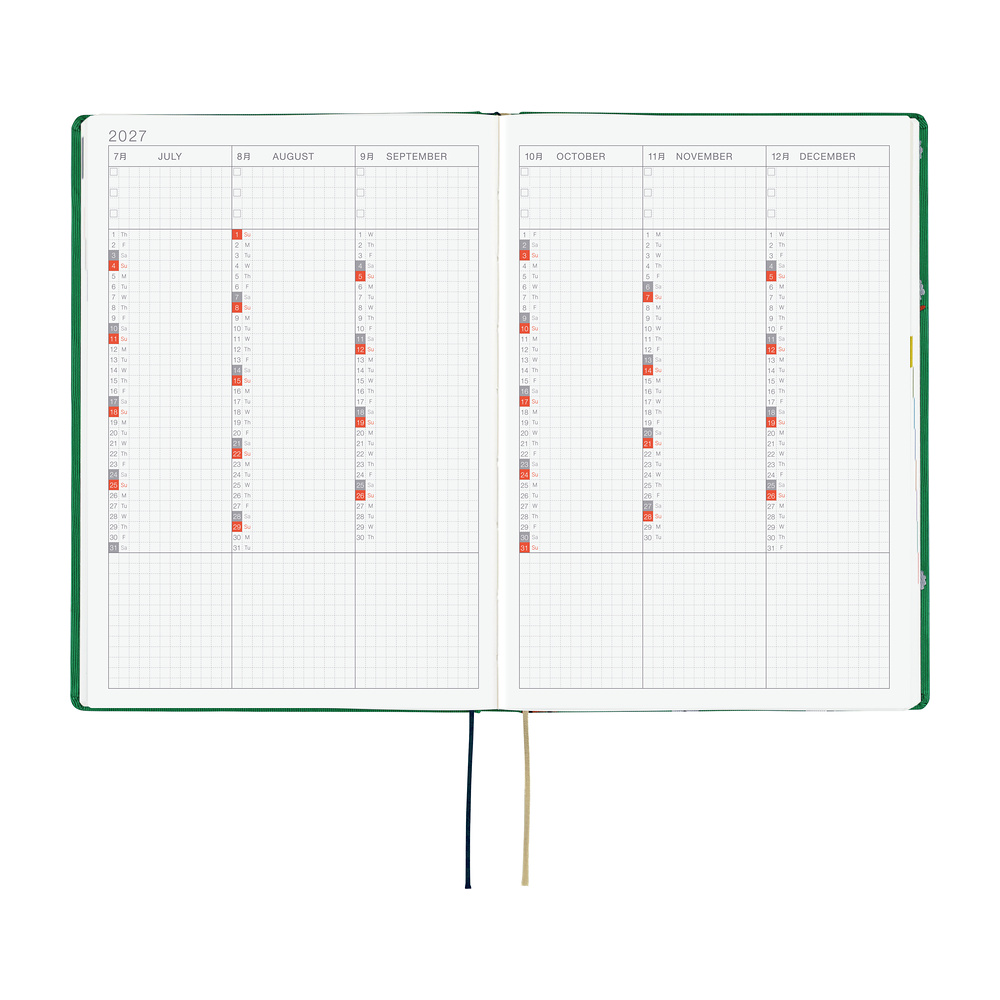 Hobonichi HON  Bow & Tie Sheep Sheep Sheep 2027