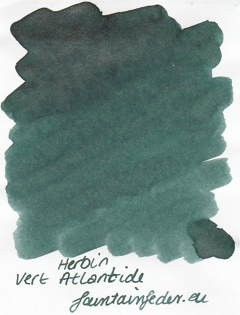 Herbin 350 Vert Atlantide Ink Sample 2ml 
