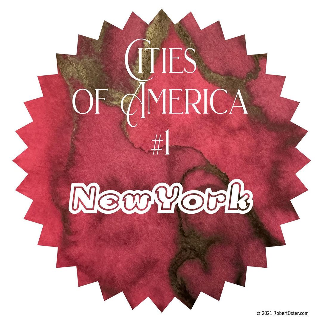 Robert Oster Cities of America - New York Ink Sample 2ml  