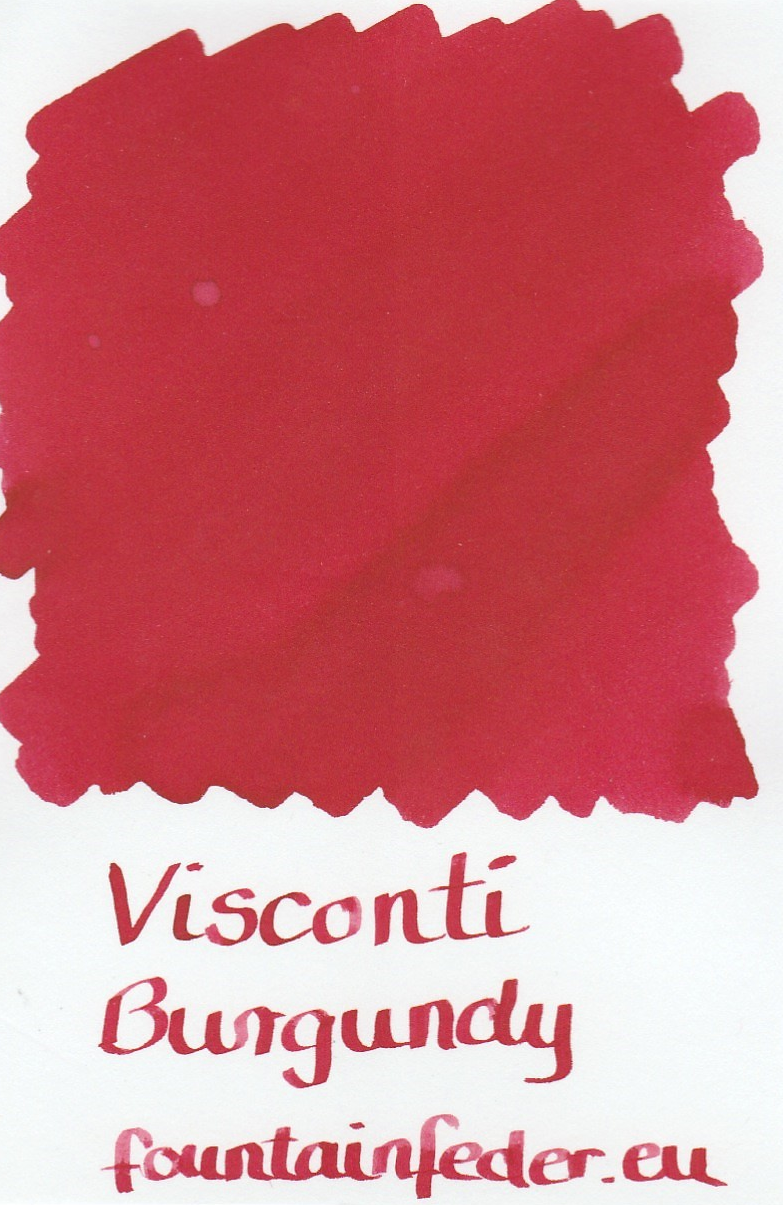 Visconti Burgundy Ink Sample 2ml  