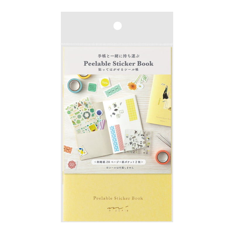Midori Peelable Sticker Book 