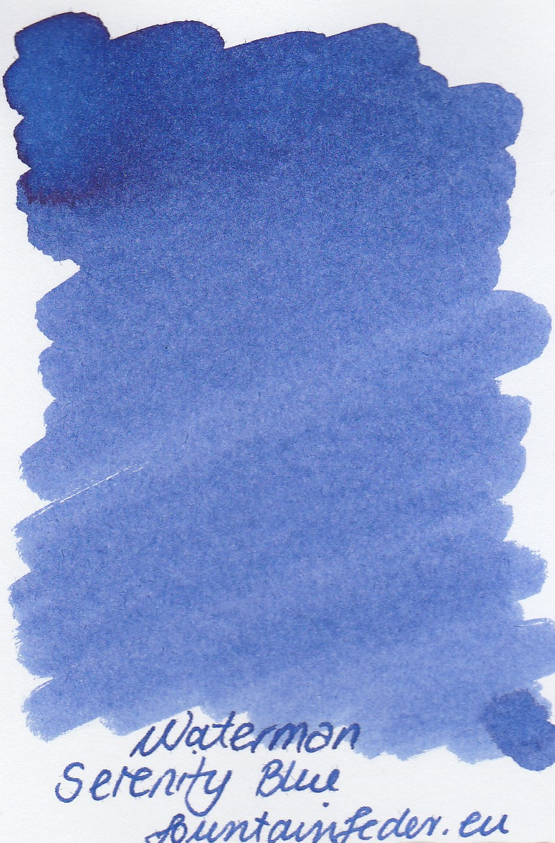 Waterman Serenity Blue Ink Sample 2ml