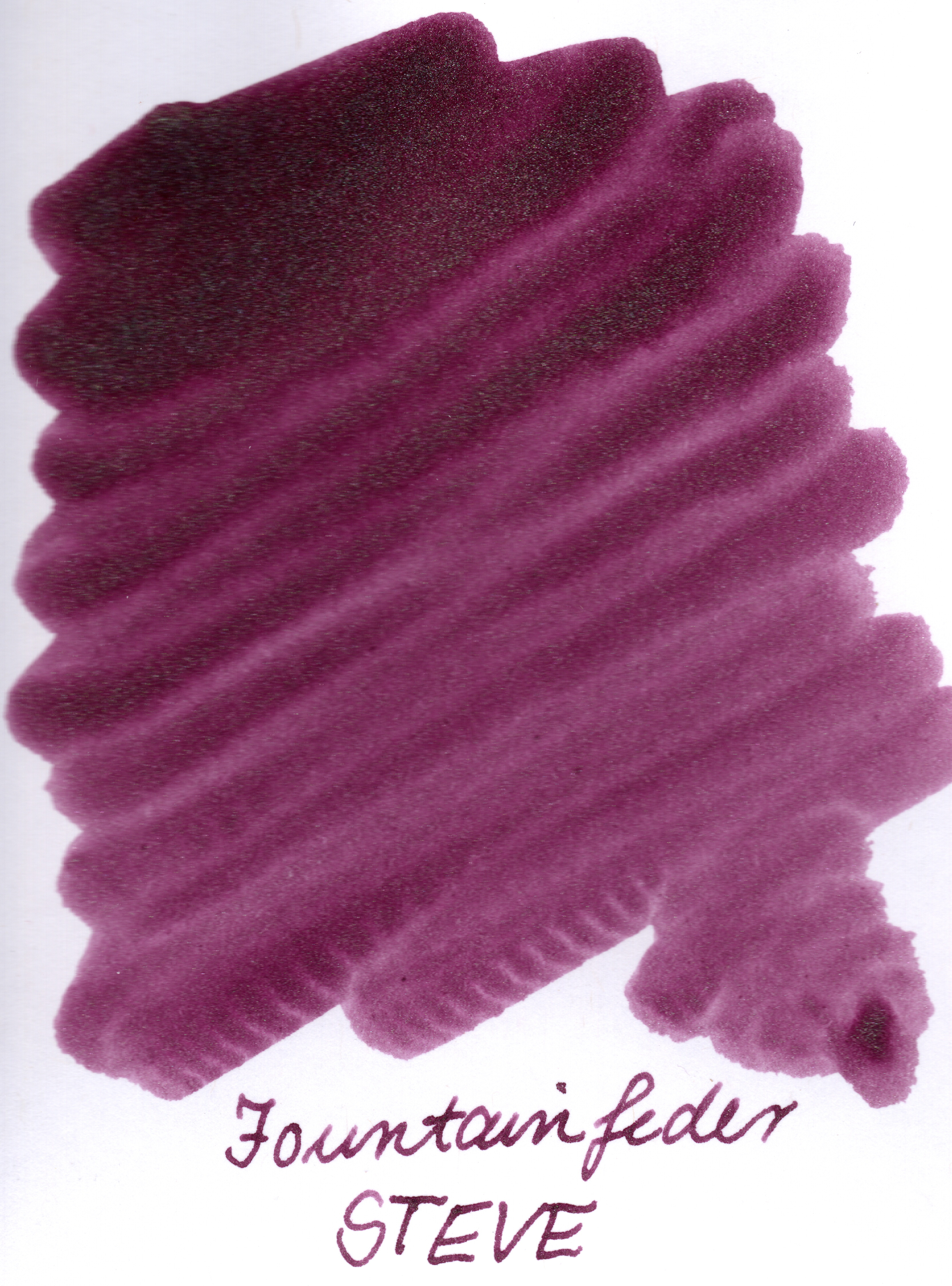 Fountainfeder STEVE Ink Sample 2ml