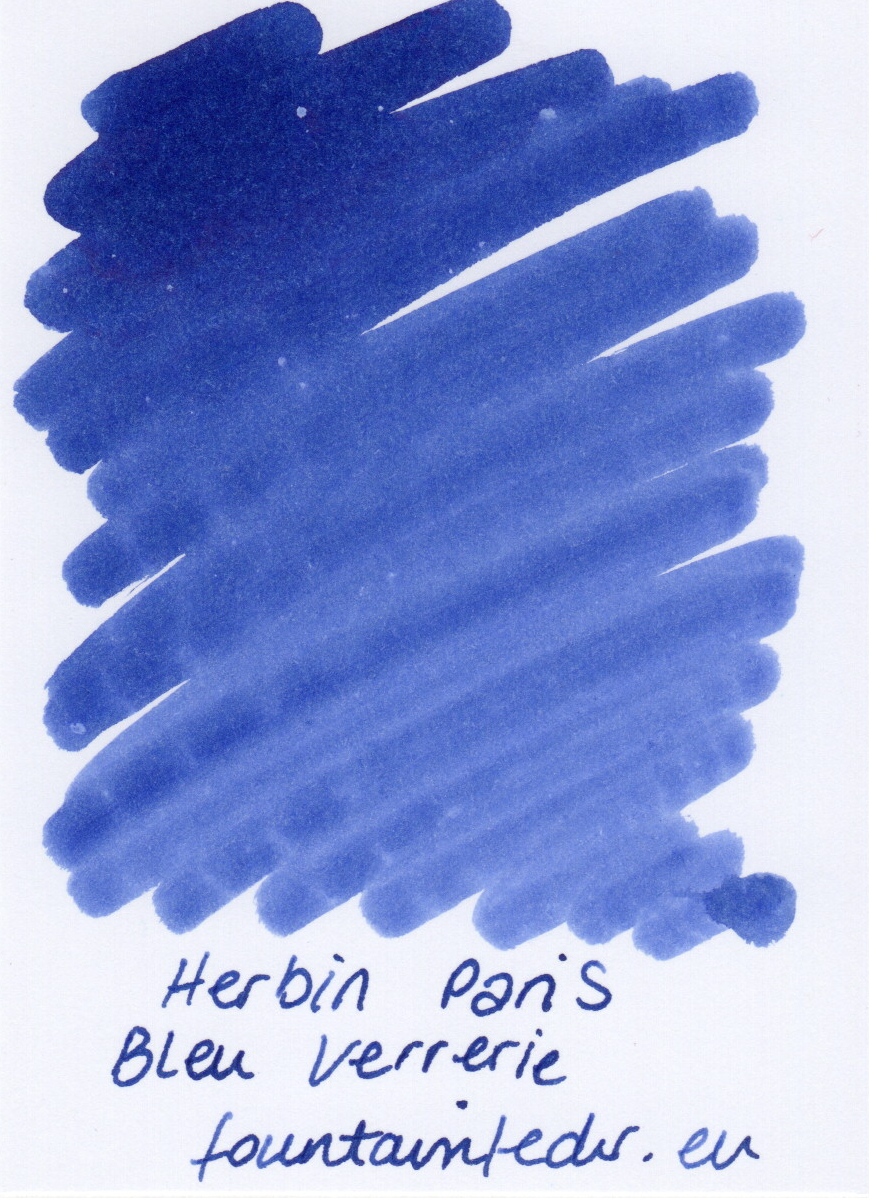 Jacques Herbin Colours of Paris - Bleu Verrerie Ink Sample 2ml