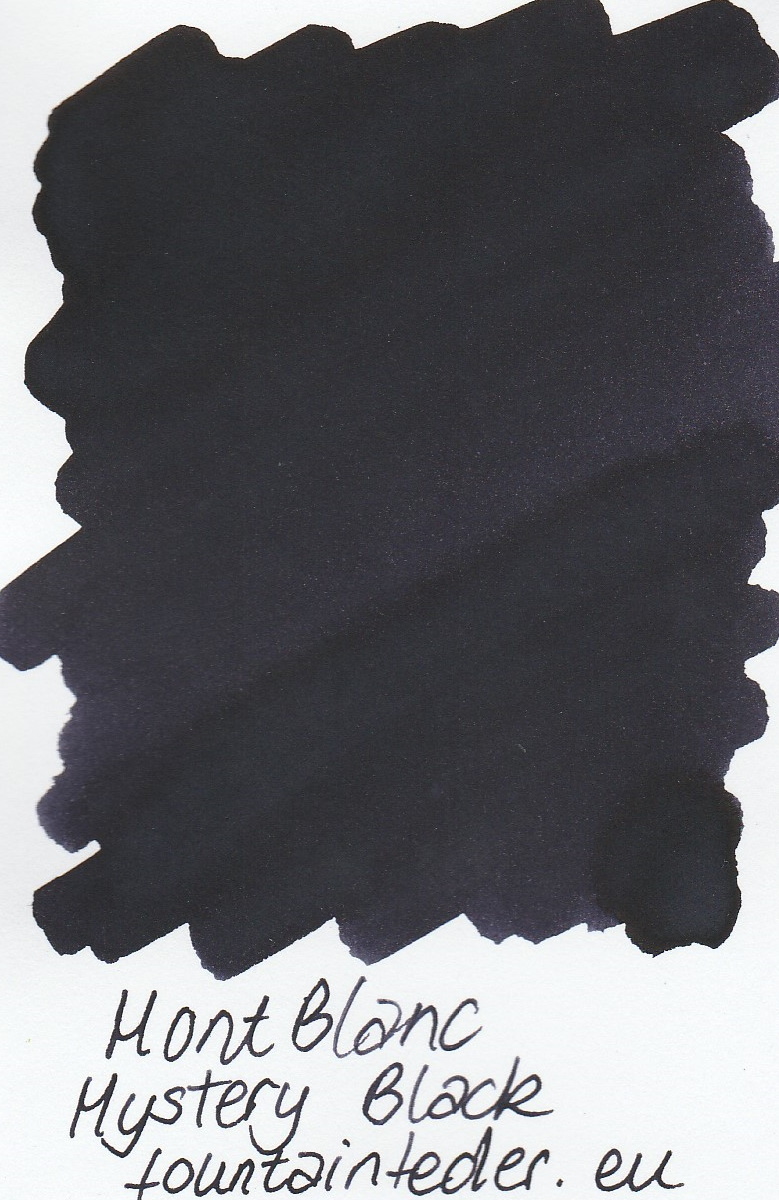 Montblanc Mystery Black Ink Sample 2ml 