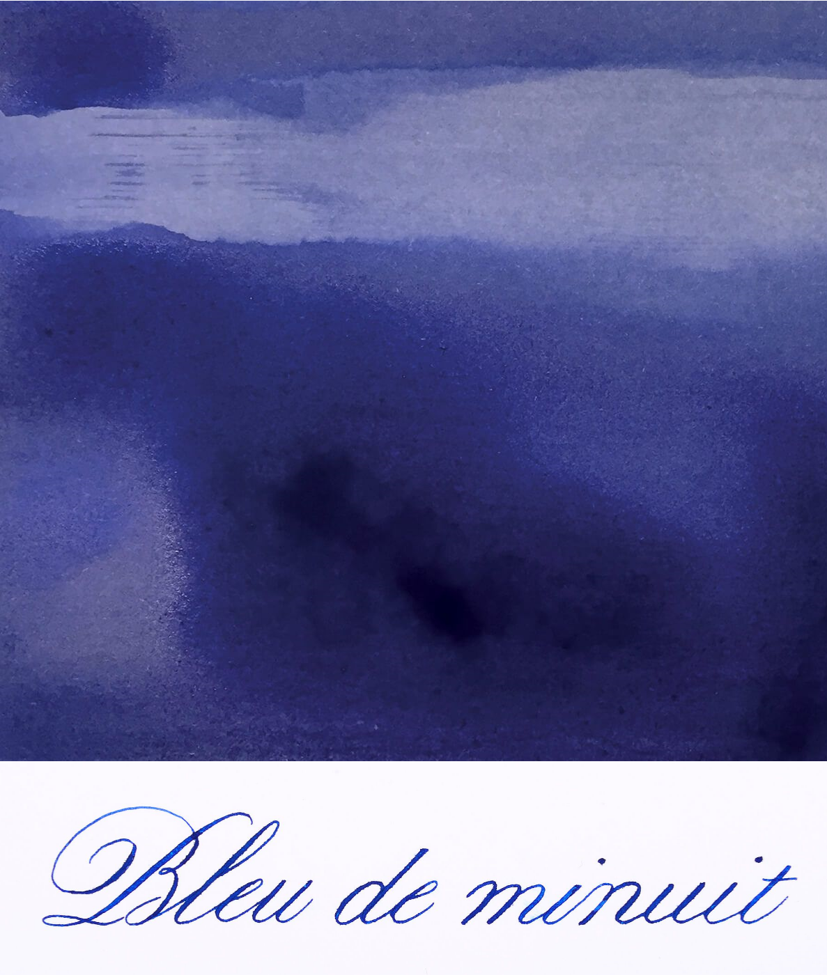 Jacques Herbin  - Bleu de minuit  Ink Sample 2ml