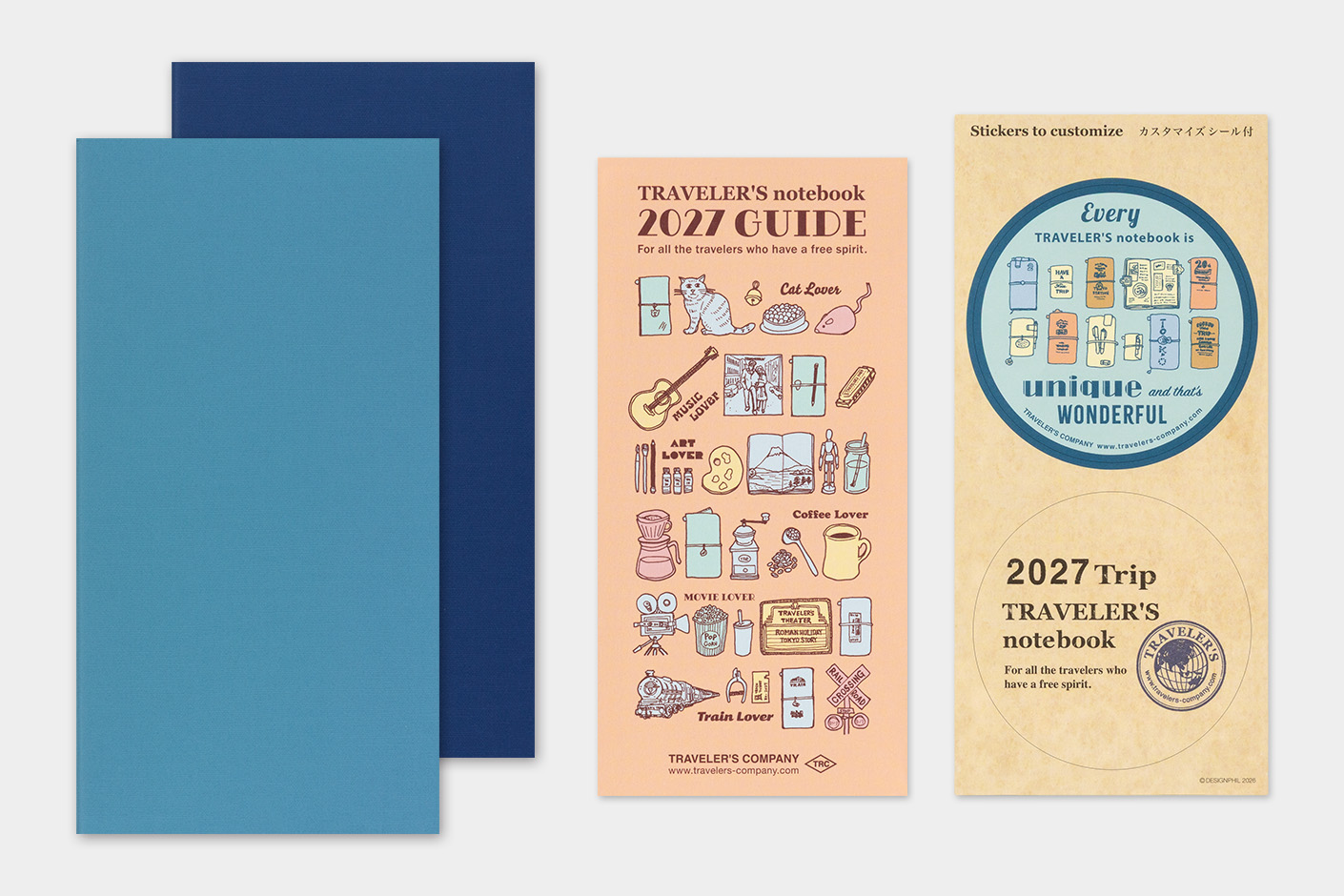 Traveler`s Company 2027 - Weekly plus Memo Refill Regular Size