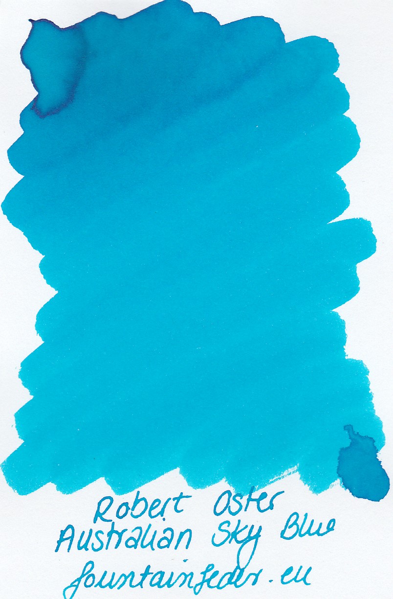 Robert Oster - Australian Sky Blue Ink Sample 2ml    