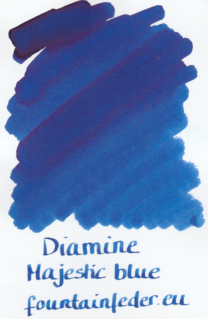Diamine Majestic Blue Ink Sample 2ml