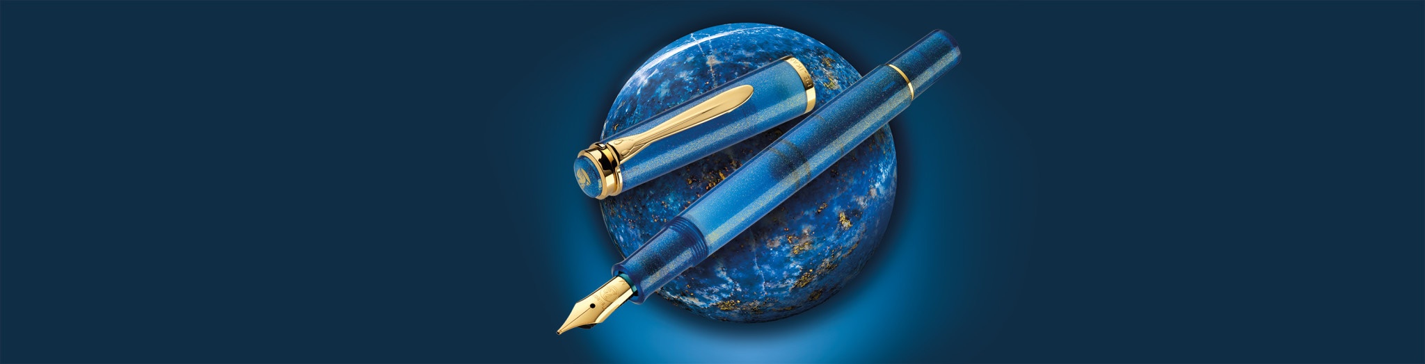 Pelikan M200 - Golden Lapis