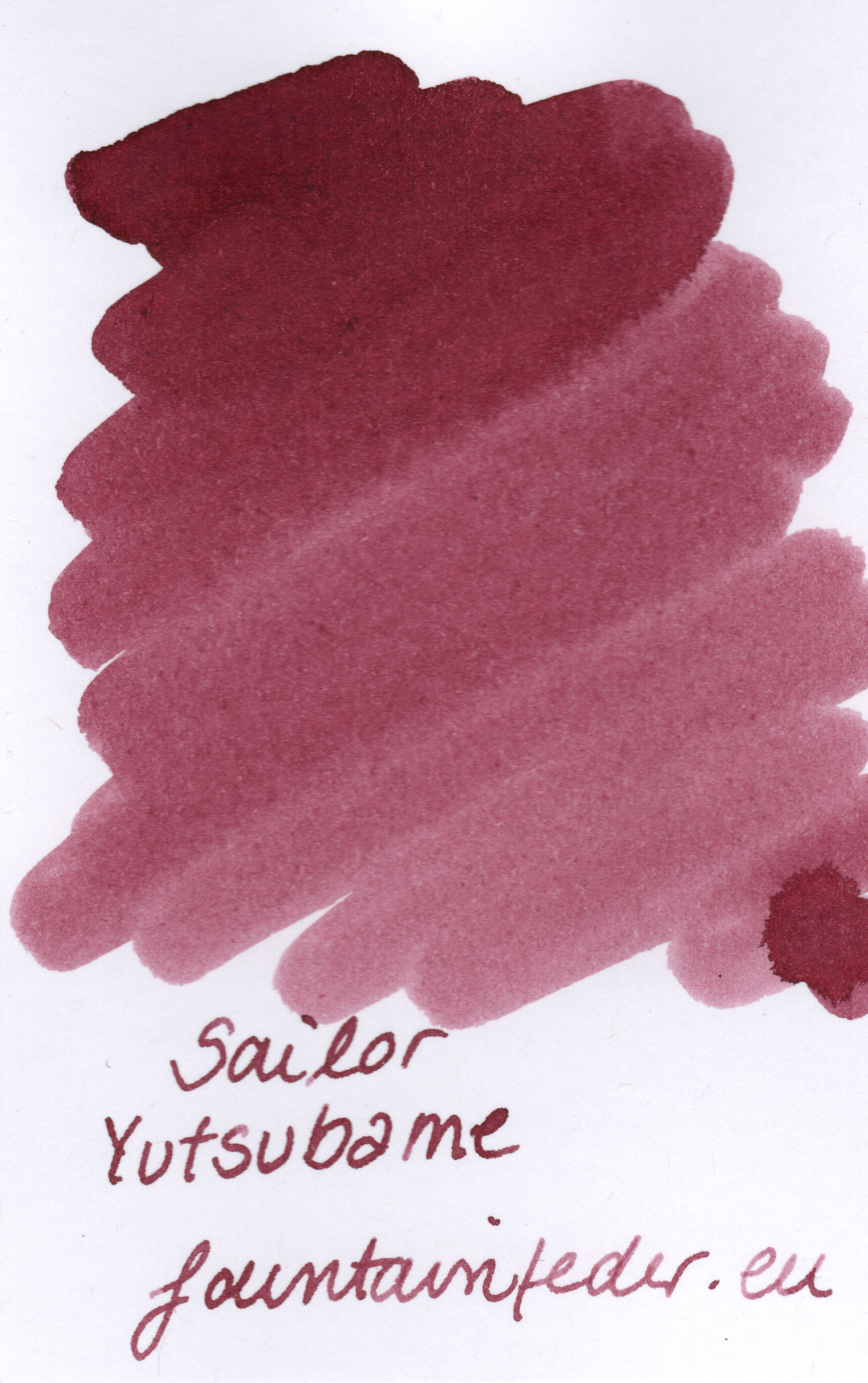 Sailor Shikiori Yutsubame Ink Sample