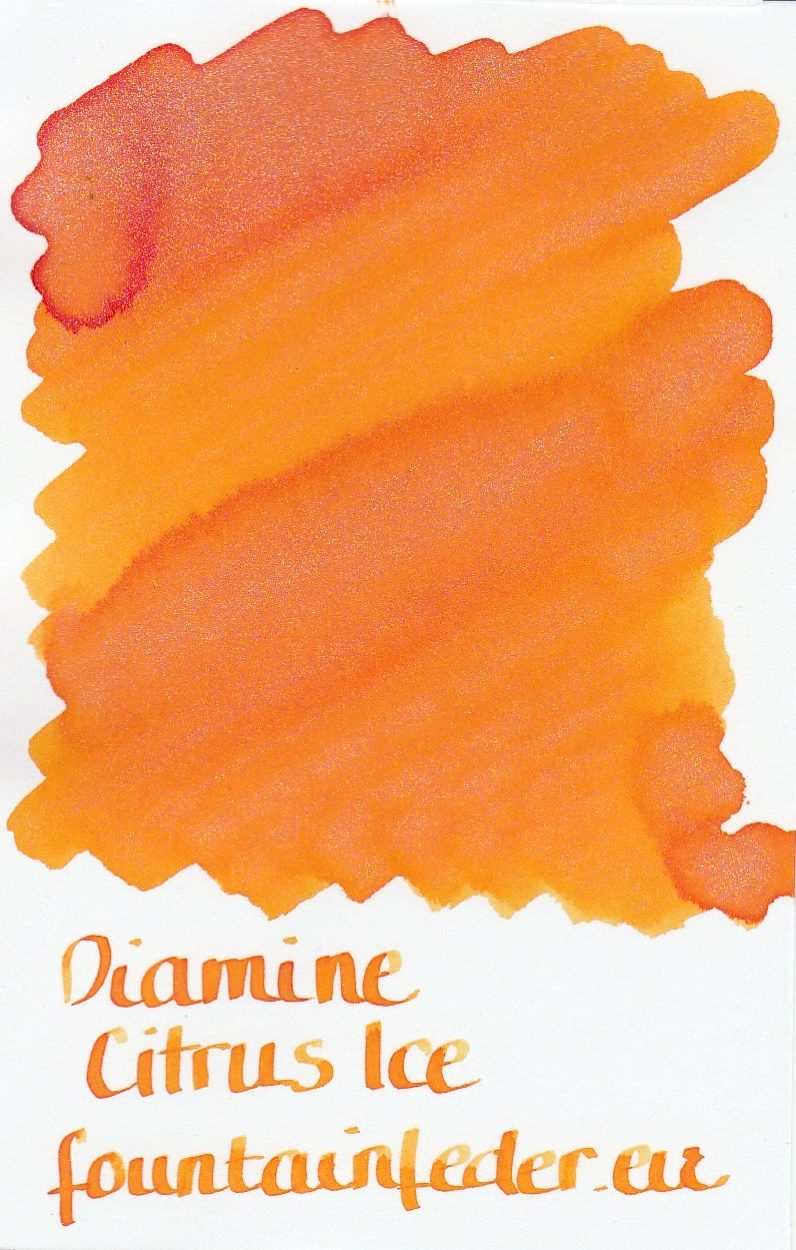 Diamine Shimmer Citrus Ice 50ml