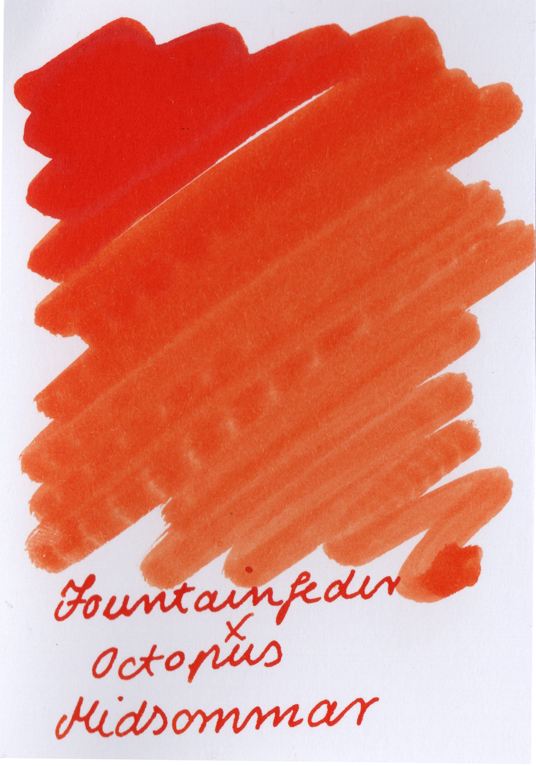 Fountainfeder Midsommar Ink Sample 2ml