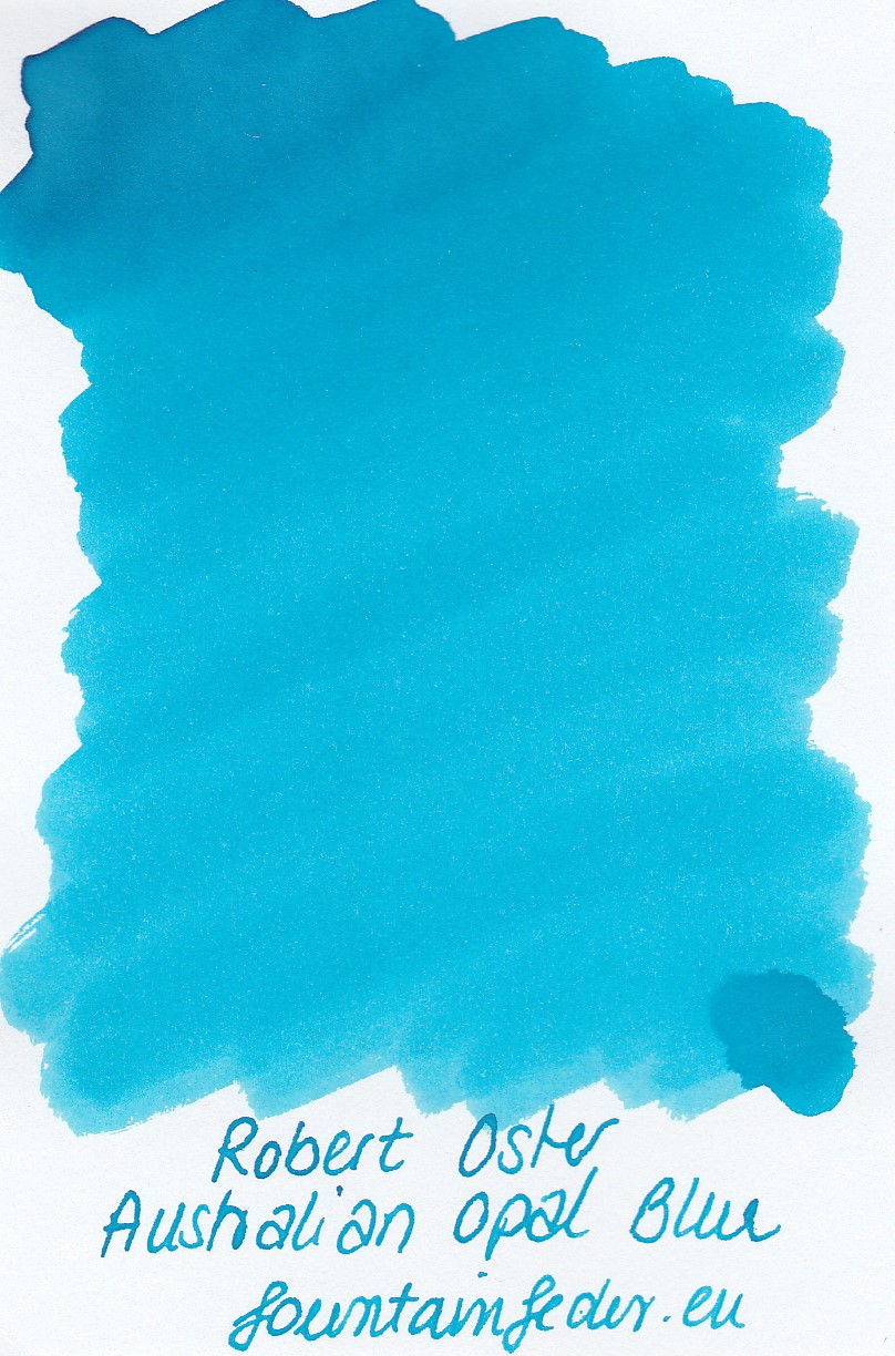 Robert Oster - Australian Opal Blue Ink Sample 2ml  