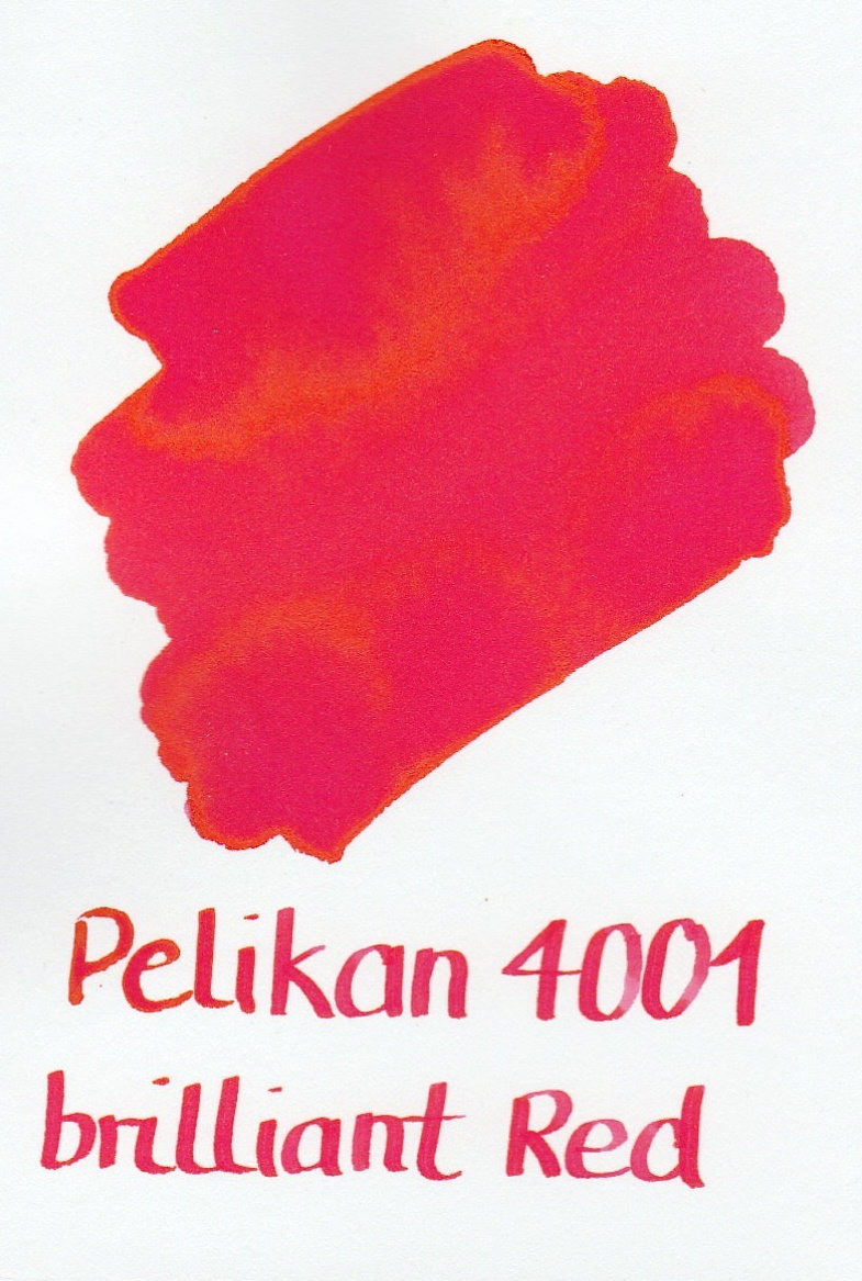 Pelikan 4001 Brilliant Rot Ink Sample 2ml   